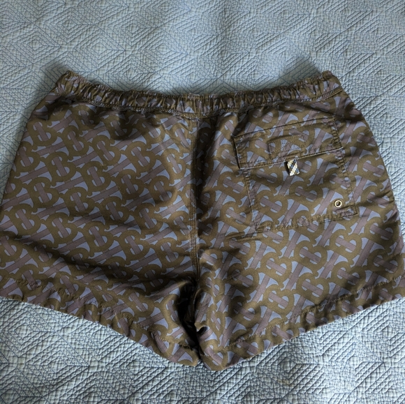 Burberry Blue Monogram Swimsuit - Picture 4 of 5